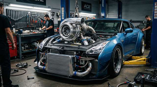 明星改装视频 - 涡轮增压改装视频教程